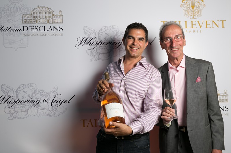 Launch of Whispering Angel Rosé Wine by Les Caves de Taillevent
